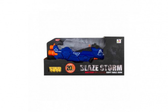 Автомат с мягкими пулями на батарейках BlazeStorm