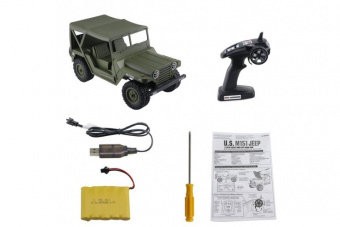 Радиоуправляемый Jeep 1:14 US M151 4WD 1:14 2.4G
