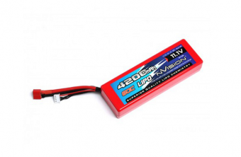 Li-Po 11.1V(3s) 4200mAh 60C Deans  Hard Case