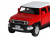Машина ''АВТОПАНОРАМА'' Toyota FJ Cruiser, красный, 1/32, свет, звук, инерция, в/к 17,5*13,5*9 см