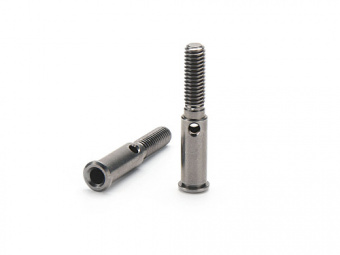 Оси колес - ALUMINUM FLUORINE COATED FRONT WHEEL SHAFT (2pcs)
