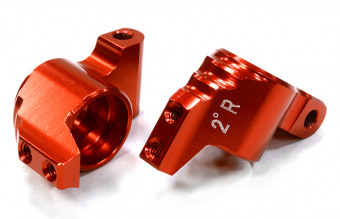 Задние кулаки 2-град (красные) для HPI 1/10 Sprint 2 On-Road