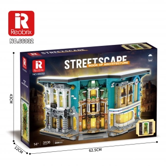 Конструктор Книга Reobrix 66032 Старинная улица
