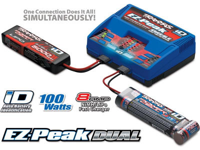 Зарядное устройство EZ-Peak Plus 4-amp NiMH/LiPo Fast Charger (Dual Output)