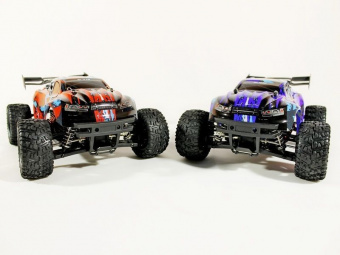 Радиоуправляемая трагги Remo Hobby S EVO-R Brushless (красная) 4WD 2.4G 1/16 RTR