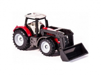 Трактор Siku 1484 Massey Ferguson с фронтальным погрузчиком