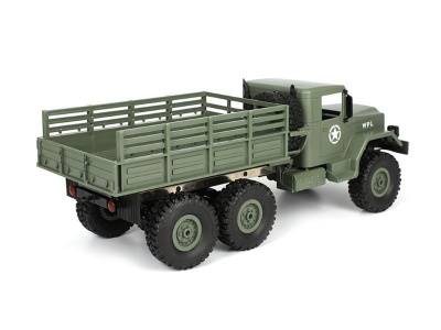 Радиоуправляемая машина WPL военный грузовик (зеленый) 6WD 2.4G 1/16 RTR