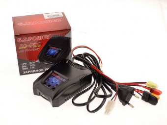 Универсальное З/У G.T.Power LiPo/NiMh (220В/2A/2-3S) T-plug/TRX/Tamiya/Mini Tamiya/XT60
