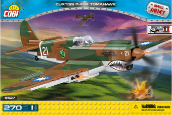 Конструктор самолет P-40B Tomahawk