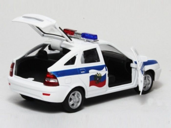 Машина Autotime ''LADA PRIORA'' полиция 1:36