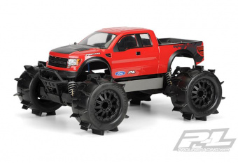 Колеса в сборе Трак 1/10 - Sand Paw 2.8 (Traxxas Style Bead) All Terrain диски F11