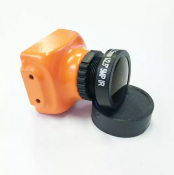 Курсовая камера Mini A23 2000TVL CCD OSD NTSC/PAL 2.3MM (оранжевая)