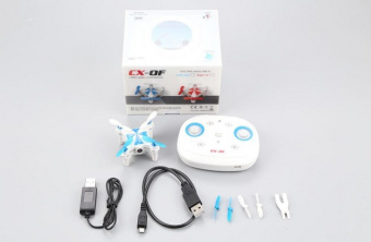 Квадрокоптер Cheerson CX-OF-TX Mini RTF 2.4G Optical Flow (красный)