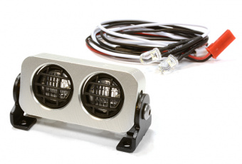 Подсветка LED (2) на крышу (серебристая) для моделей 1/10, 1/8, 1/5