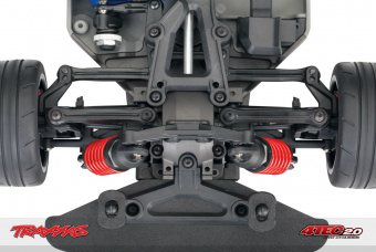 Радиоуправляемая машина TRAXXAS Ford GT 1:10 4WD Красная