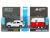 Машина АВТОПАНОРАМА BMW X6 c прицепом, 1/43, открываются передние двери, инерция, в/к