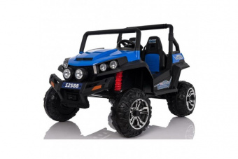 Детский электромобиль BUGGY (Полный привод, синий) Harleybella