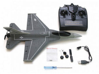 Радиоуправляемый самолет Volantex RC F16 260 2.4G 4ch LiPo RTF with Gyro