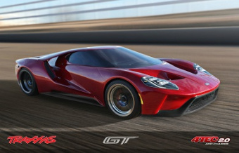 Радиоуправляемая машина TRAXXAS Ford GT 1/10 4WD