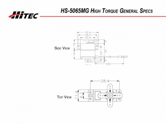 Сервопривод цифровой Hitec HS-5065MG