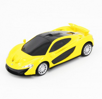 Машинка на пульте управления McLaren P1 (1:24, свет фар) Желтая