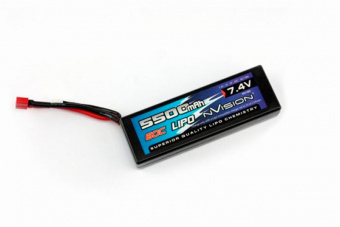 Li-Po 7.4V(2s) 5500mAh 60C Deans Hard Case