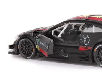 Машина ''АВТОПАНОРАМА'' Mercedes-AMG C 63 DTM, черный матовый, 1/32, в/к 17,5*12,5*6,5 см