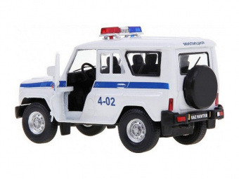 Машина Autotime ''UAZ HUNTER'' полиция 1:36