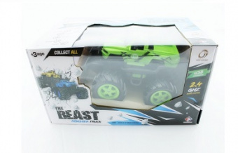 Радиоуправляемый внедорожник Wangfeng Monstre Truck Pickup Dodge Ram 1:14 (свет, звук)