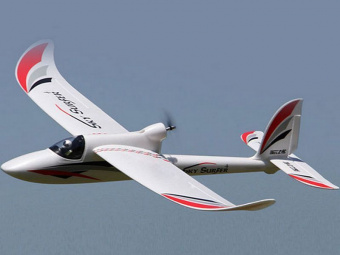 Радиоуправляемый планер Top RC SKY SURFER красный 1400мм KIT