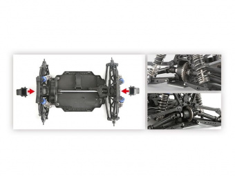 Радиоуправляемый монстр Remo Hobby MMAX PRO (красный) Li-Po 4WD 2.4G 1/10 RTR
