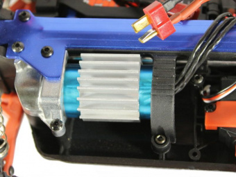Радиоуправляемый монстр Remo Hobby SMAX Brushless UPGRADE V2.0 (синий) 4WD 2.4G 1/16 RTR