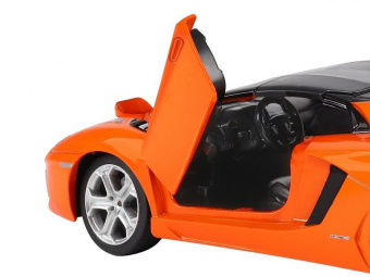 Машина ''АВТОПАНОРАМА'' Lamborghini Aventador Roadster, оранжевый, 1/24, в/к 24,5*12,5*10,5 см