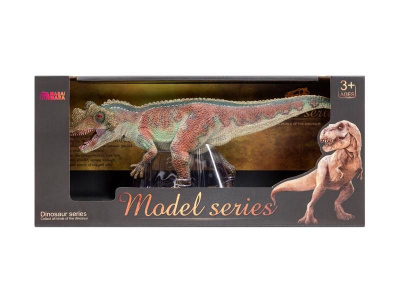 Игрушка динозавр MASAI MARA MM206-002 серии Мир динозавров Цератозавр, фигурка длиной 30 см