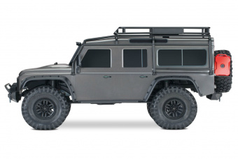 Радиоуправляемая модель TRAXXAS TRX-4 1:10 Land Rover 4WD Scale and Trail Crawler Серебристый