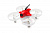 Квадрокоптер Cheerson CX-95S DIY Mini Racing Drone BNF 2.4G (красный)