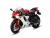 Мотоцикл АВТОПАНОРАМА YAMAHA YZF-R1, 1/12, металл, красный, свободный ход колес
