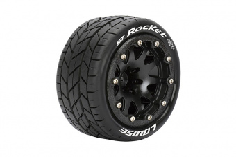 Колеса в сборе MFT 1/10 ST-ROCKET STADIUM TRUCK TIRE SOFT