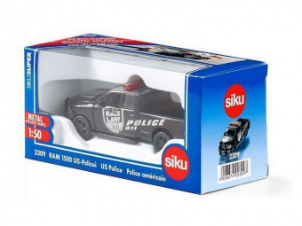 Машина Siku 2309 Dodge RAM 1500 Полиция США, 1/50