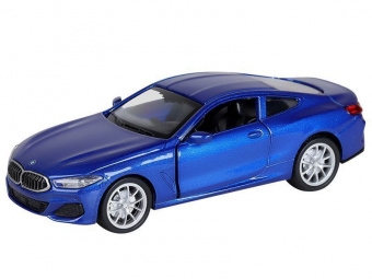Машина АВТОПАНОРАМА BMW M850i Coupé, 1/44, синий, инерция, откр. двери, в/к 17,5*12,5*6,5 см