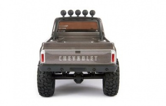 Модель для трофи Axial 1/24 SCX24 1967 Chevrolet C10 4WD Brushed RTR (тёмный металлик)