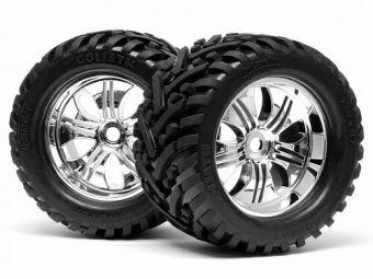 Колеса  трак 1/8 - GOLIATH 178x97мм (диски TREMOR 115mm/ HEX17mm) 2шт