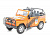 Машина ''АВТОПАНОРАМА'' УАЗ-469 1/24 в/к 22*12*11 см, оранжевая