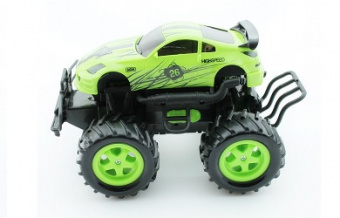 Радиоуправляемый внедорожник Wangfeng Monstre Truck Toyota Celica 1:14 (свет, звук)