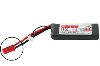 Li-Po 11,1В(3S) 1300mah 50C SoftCase Deans plug