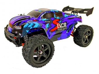 Радиоуправляемая трагги Remo Hobby S EVO-R UPGRADE (синяя) 4WD 2.4G 1/16 RTR