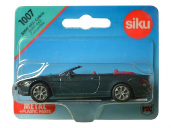 Легковой автомобиль Siku BMW 645i кабриолет 1007 1/55, 9 см