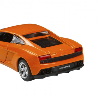 Машина АВТОПАНОРАМА Lamborghini Gallardo LP560-4, оранжевый, 1/43, инерция, в/к 17,5*12,5*6,5 см
