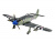 Радиоуправляемый самолет Top RC SEA FURY зеленый 1200мм PNP
