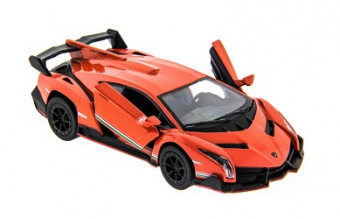 Машинка Kinsmart Lamborghini Veneno 1:36 (инерция) б/к